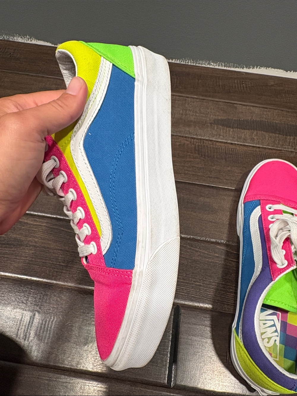 Vans Multi Colored Shoes - Picture 10 of 13